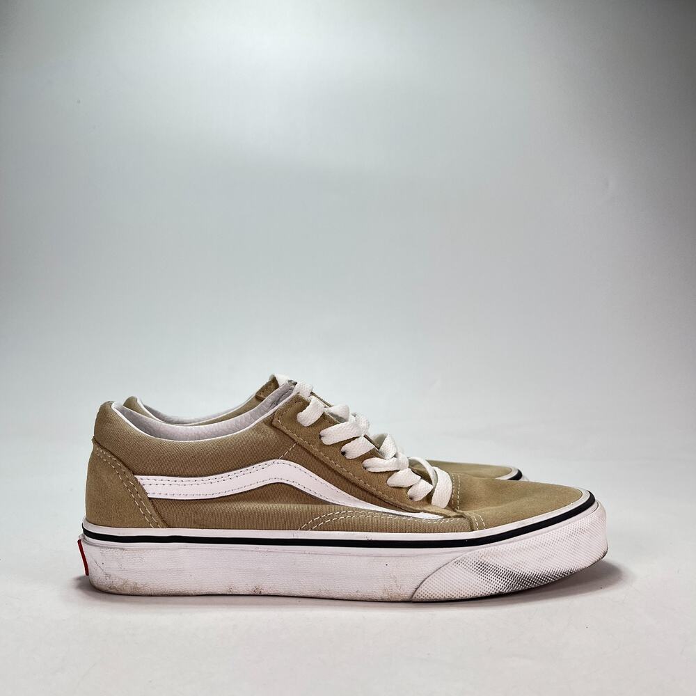 Vans Old Skool Incense Beige Athletic Low Top Skate Shoes 508731 Womens Size 6.5